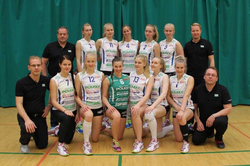 Pölkky Kuusamo joukkuekuva 2014-2015